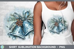 GorgeousVintage Blue Christmas Shirt design.