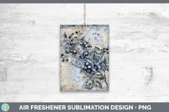 GorgeousVintage Blue Christmas Air Freshener design.