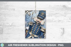 GorgeousVintage Blue Christmas Air Freshener design.