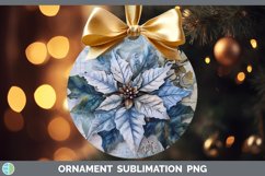 GorgeousVintage Blue Christmas Ornament design.