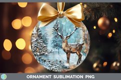 GorgeousVintage Blue Christmas Ornament design.