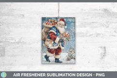 GorgeousVintage Blue Christmas Air Freshener design.