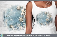 GorgeousVintage Blue Christmas Shirt design.