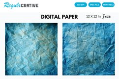 Vintage Blue Digital Paper Product Image 1