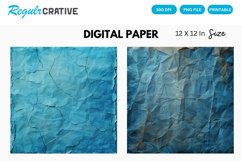 Vintage Blue Digital Paper Product Image 1