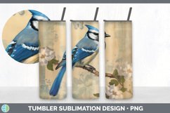 GorgeousDecoupage Blue Jays Tumbler design.