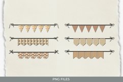 Vintage Book Seamless Pattern Bunting Banner Sets Product Image 1