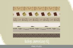 Vintage Book Seamless Pattern Strips Product Image 1