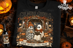 Vintage Halloween PNG Sublimation, Spooky Vintage Halloween Product Image 5