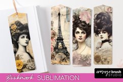 Vintage Bookmark Bundle - 100 Scrapbook Bookmark Sublimation Product Image 5