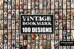 Vintage Bookmark Bundle - 100 Scrapbook Bookmark Sublimation