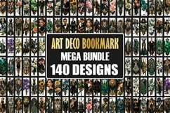 Vintage Bookmark Sublimation - Art Deco Bookmark Bundle