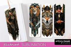 Vintage Bookmark Sublimation - Art Deco Bookmark Bundle Product Image 4