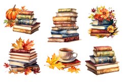 Watercolor book clipart. Book lover sublimation Product Image 2