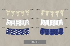 Vintage Boombox Bunting Banner Set Product Image 1