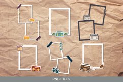 Scrapbooking Vintage Boombox Frames Set Product Image 1