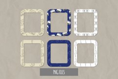 Vintage Boombox Pattern Frame Set Product Image 1