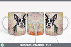 GorgeousDecoupage Boston Terriers Mug Wrap design.