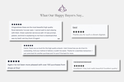 Vintage Botanical Stamps Clipart Floral Postage Product Image 3