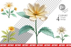 Clipart Vintage Botanical Product Image 1
