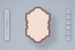 Vintage Bottle Label SVG Product Image 2