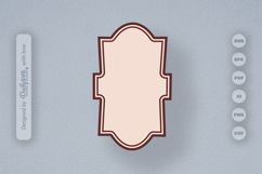 Vintage Bottle Label SVG Product Image 1