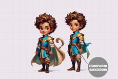 prince boy clipart, Vintage boy clipart Product Image 1