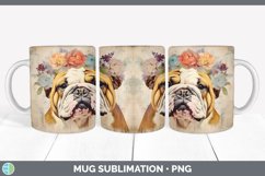 GorgeousDecoupage Bulldogs Mug Wrap design.