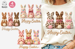 Easter Yarn Knit Vintage Bunny Cozy Cottagecore Spring Product Image 1