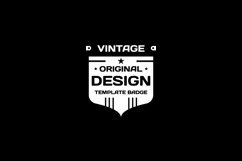 Vintage business badges vector design retro style Product Image 2