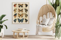 Vintage Butterflies Digital Paper Bundle Product Image 4