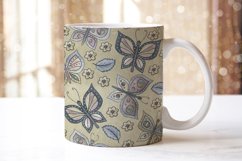 Vintage Butterfly Sublimation Mugs
