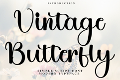 Vintage Butterfly Product Image 1
