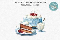 Vintage Cake Clipart Bakery Sweets Girl PNG Pink Blue Green Files Transparent Print for invitation t-shirt designs sublimation designs tumbler kids printable watercolor Vintage pink birthday cake png, clipart, girl baby shower, collage scrapbooking nurser