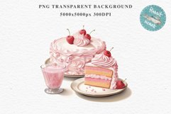 Vintage Cake Clipart Bakery Sweets Girl PNG Pink Blue Green Files Transparent Print for invitation t-shirt designs sublimation designs tumbler kids printable watercolor Vintage pink birthday cake png, clipart, girl baby shower, collage scrapbooking nurser