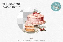 Vintage Cake Clipart Bakery Sweets Girl PNG Pink Blue Green Files Transparent Print for invitation t-shirt designs sublimation designs tumbler kids printable watercolor Vintage pink birthday cake png, clipart, girl baby shower, collage scrapbooking nurser