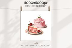 Vintage Cake Clipart Bakery Sweets Girl PNG Pink Blue Green Files Transparent Print for invitation t-shirt designs sublimation designs tumbler kids printable watercolor Vintage pink birthday cake png, clipart, girl baby shower, collage scrapbooking nurser