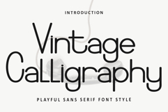 Vintage Calligraphy Product Image 1