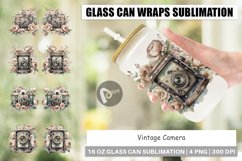 Glass Can Vintage Camera Product Image 1
