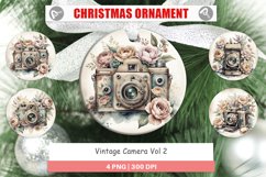 Ornament Vintage Camera Product Image 1