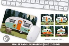 Mouse Pad Vintage Campervan Product Image 1