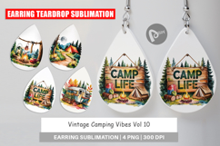Earring Vintage Camping Vibes Product Image 1