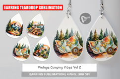 Earring Vintage Camping Vibes Product Image 1