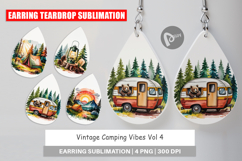 Earring Vintage Camping Vibes Product Image 1