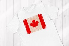 Canada Flag Distressed Sublimation Backgrounds Product Image 2