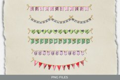 Vintage Cancer Sign Seamless Pattern Bunting Banner Sets Product Image 1