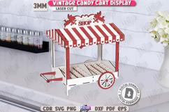 Vintage Candy Carts Laser Cut Bundle|Valentine&#039;s Candy Boxes Product Image 6