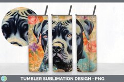 GorgeousDecoupage Cane Corsos Tumbler design.