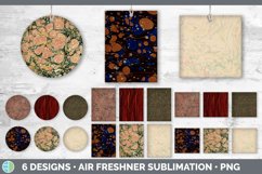 Bundle of six Vintage car air freshener sublimation designs.