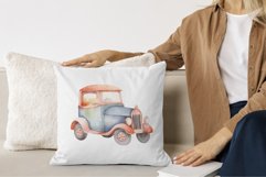 Cartoon vintage car clipart Product Image 4